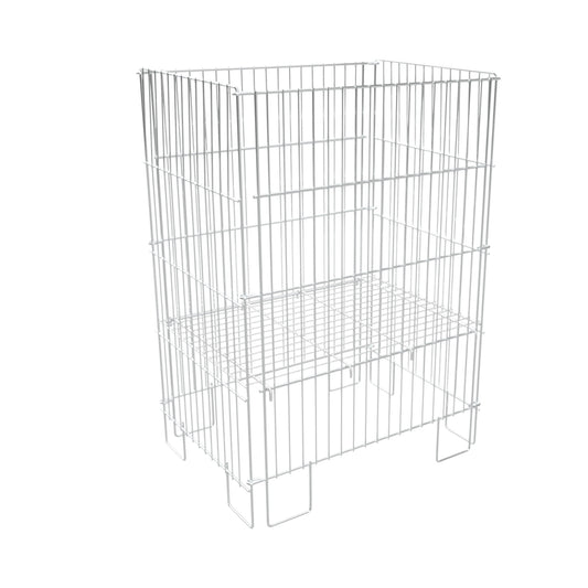 Wire Dump Bin - W400mm x D540mm x H770mm - Zinc Plated